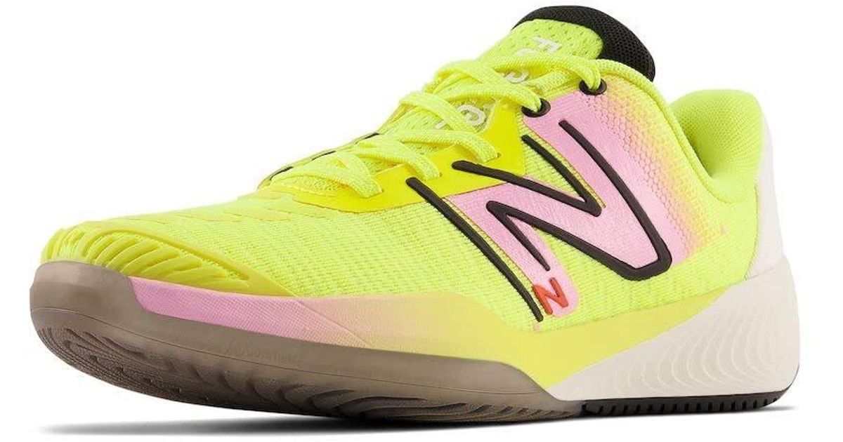 New Balance Fuelcell 996 V5 Hard Court Tennis Shoe in Yellow Lyst New Balance Fuelcell 996 V5 Hard Court Tennis Shoe in Yellow Lyst