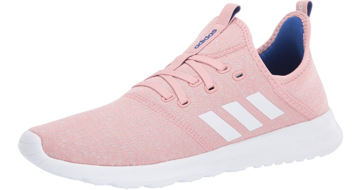 adidas cloudfoam pink shoes