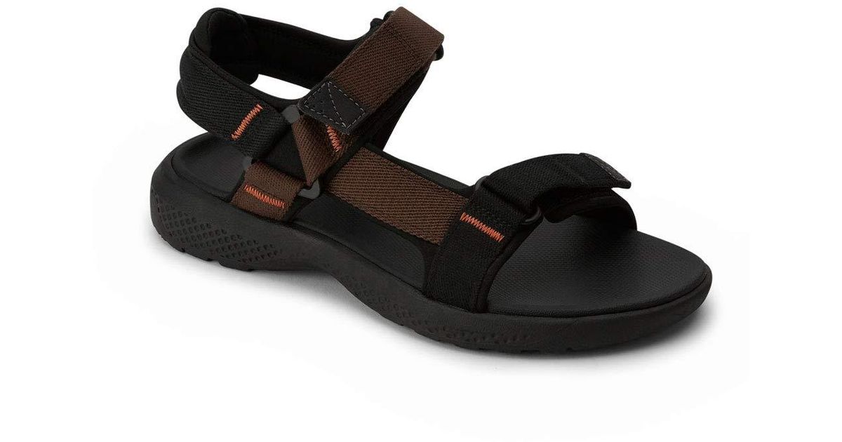 Dockers Rubber S Zander Outdoor Sport Sandal Shoe Brown/black for Men