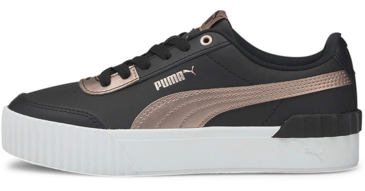 Basket Carina Lift Metallic pour Black-Rose Gold 3.5 PUMA - Lyst