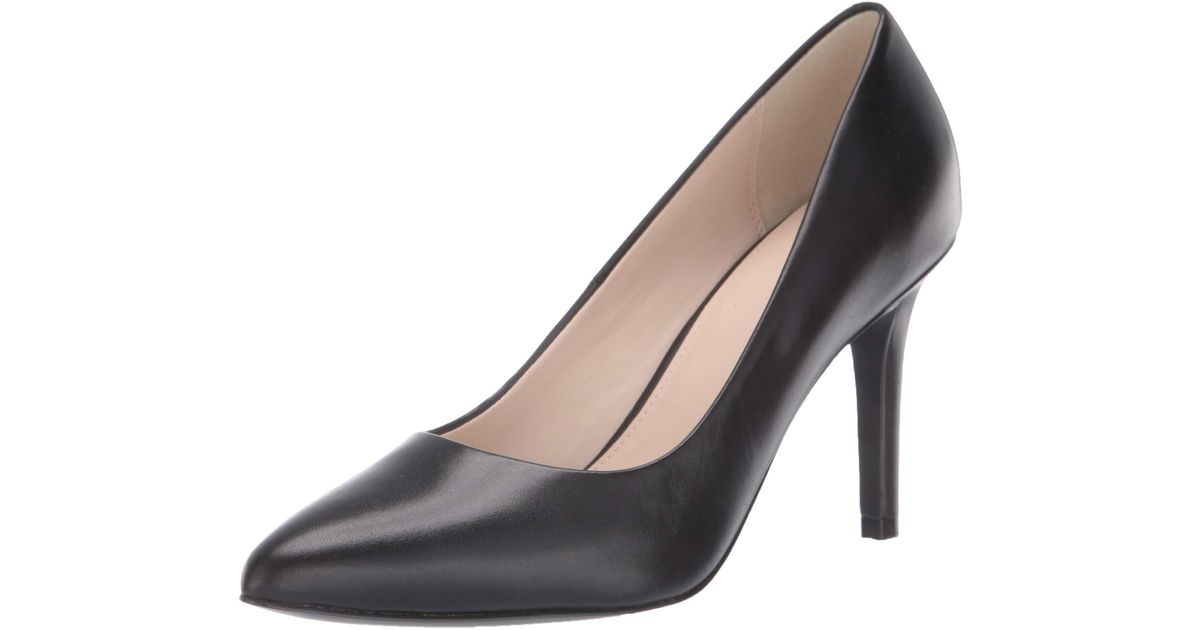 cole haan quincy leather heel