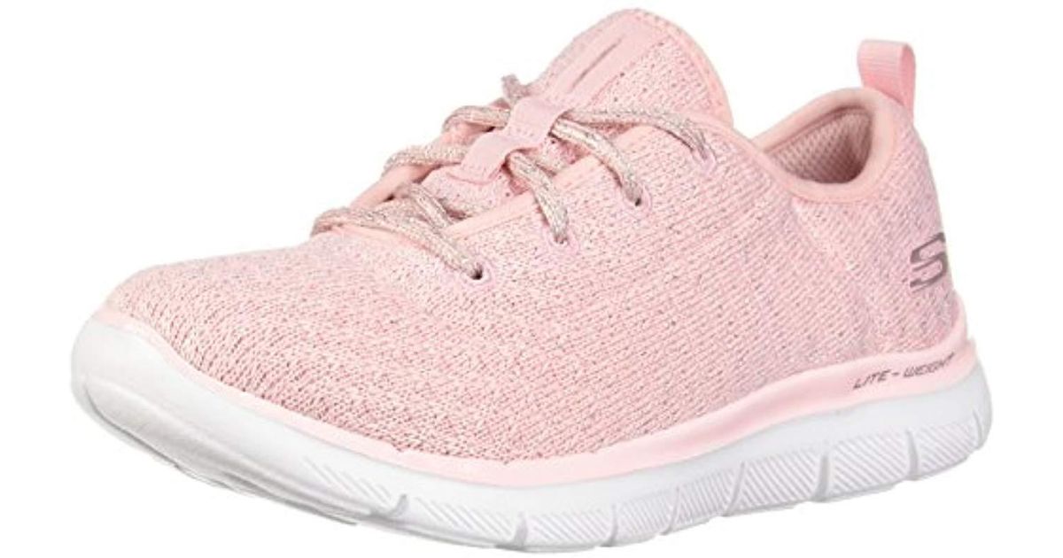 zapatillas skechers rosadas