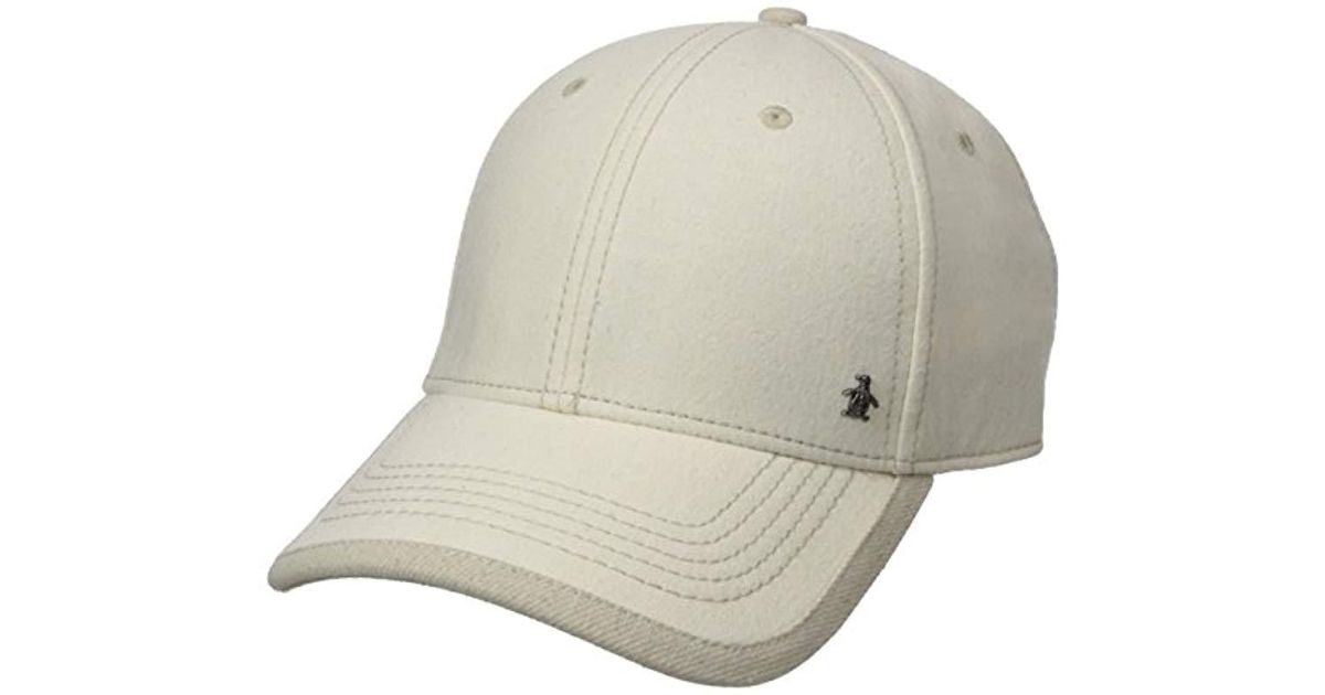 off white ball cap