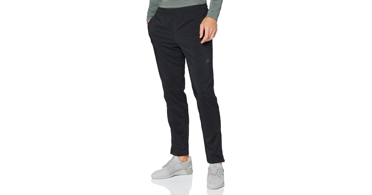 New Balance Sport Stretch Woven Pant in Black for Men - Lyst