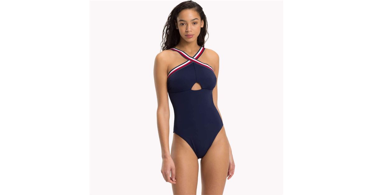 tommy hilfiger core signature one piece