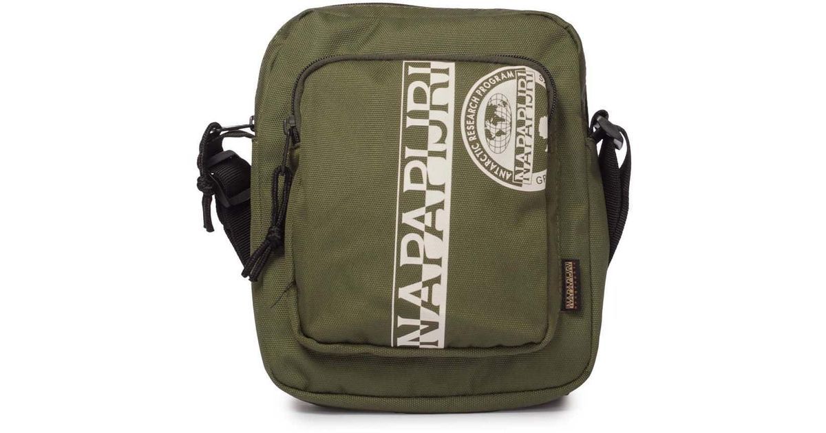 Napapijri Happy Shoulder Bag in Green | Lyst UK