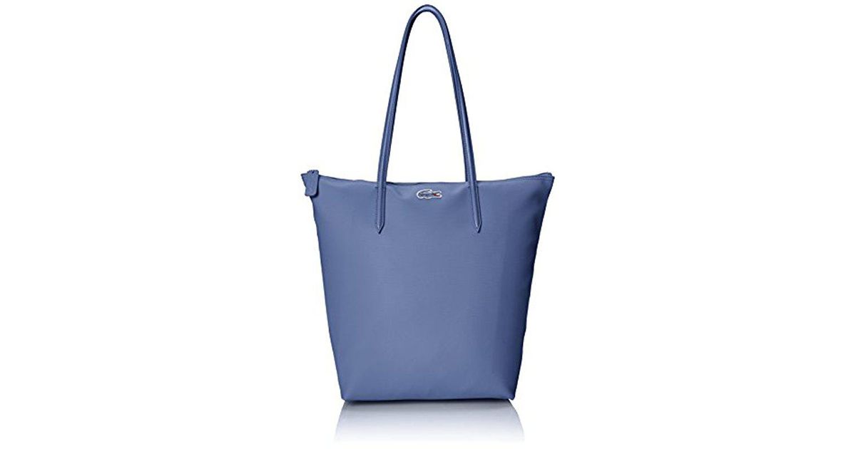 lacoste vertical tote bag