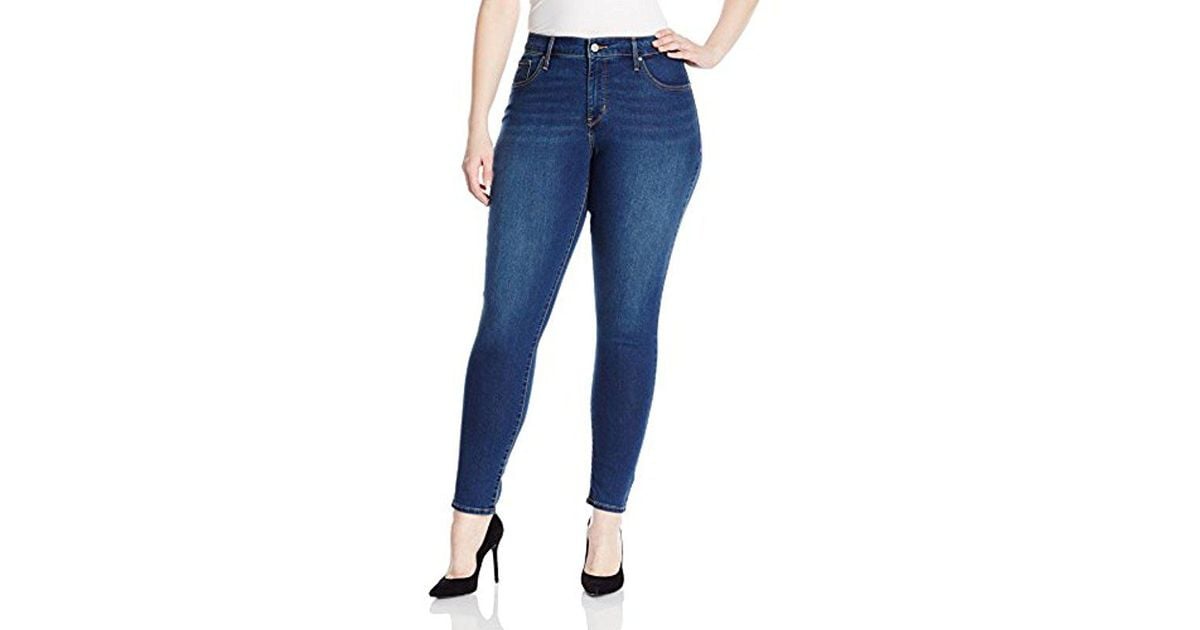 plus size levi's 310 shaping super skinny jeans