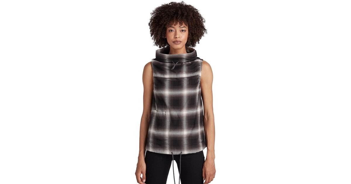 G-Star RAW Mock Neck Sleeveless Top 