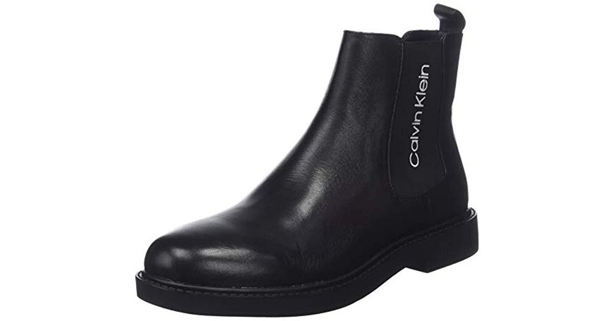 Yash Waxy Calf, Bottes Chelsea Homme Calvin Klein pour homme en coloris  Noir - Lyst