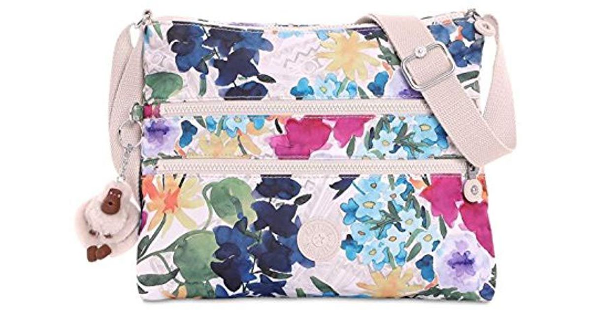 kipling alvar printed crossbody bag