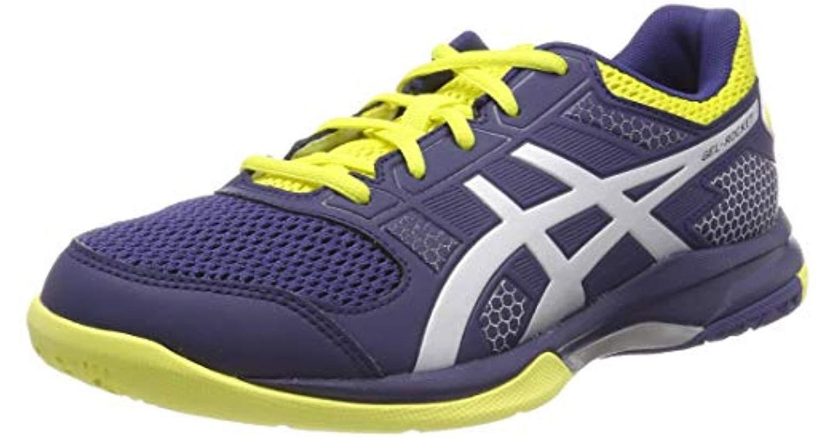 asics gel rocket 8 indigo