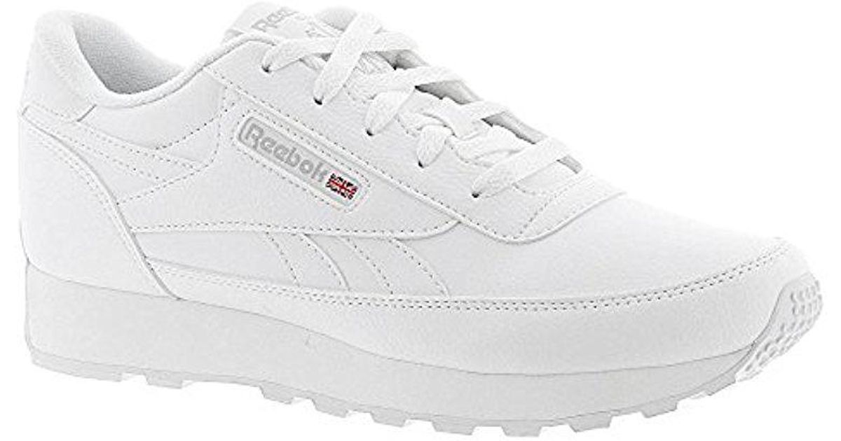 Reebok Cl Renaissance Wide D Sneaker in White/Grey (White) - Save 67% ...