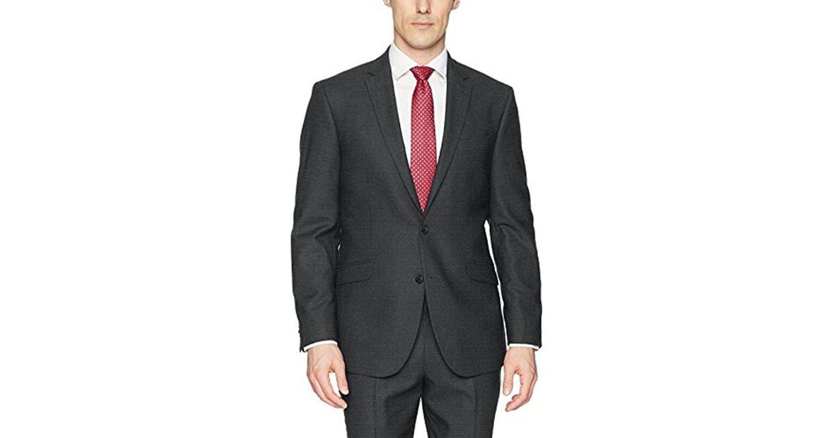Blazer, Pant, and Vest Kenneth Cole REACTION Mens Techni-Cole Stretch Slim Fit Suit Separate