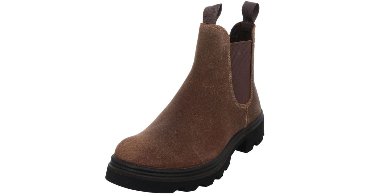 Ecco Grainer Chelsea Boot in Brown Lyst