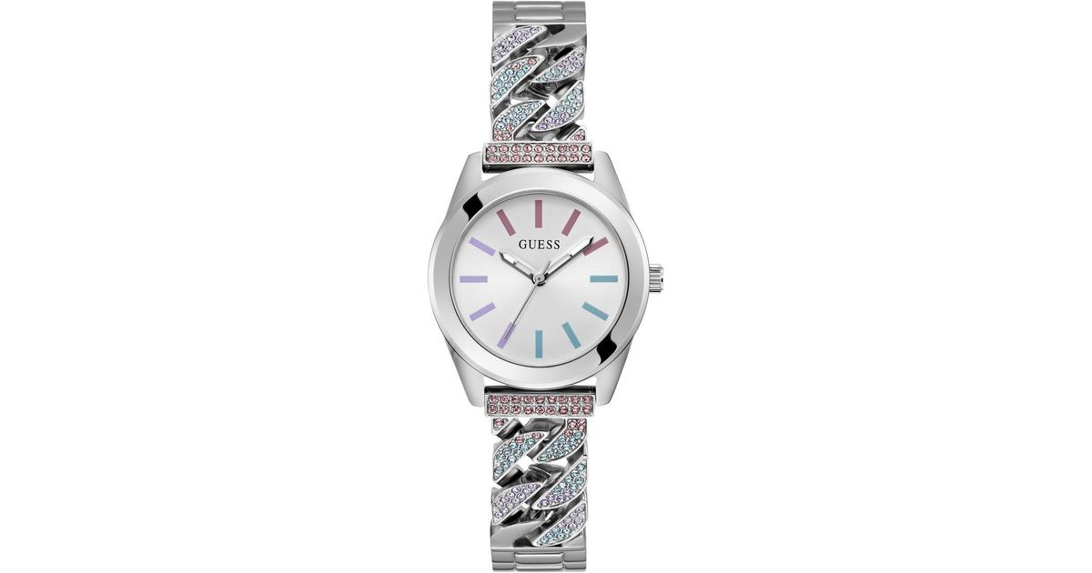 Guess Metallic Serena Watch Stainless Steel