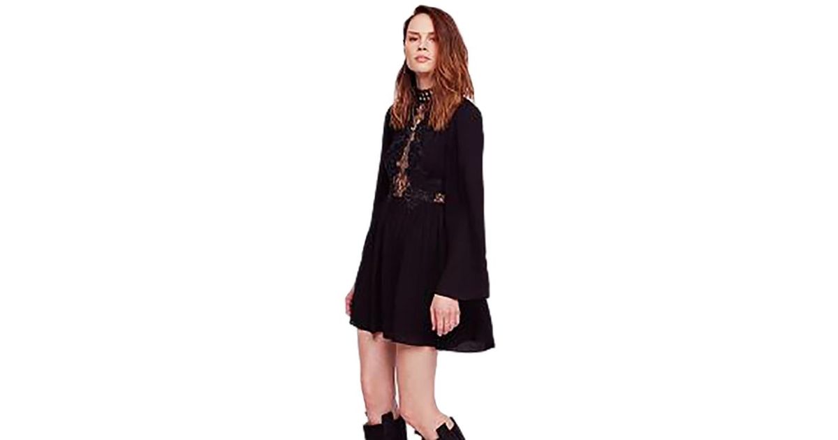free people divine mini dress