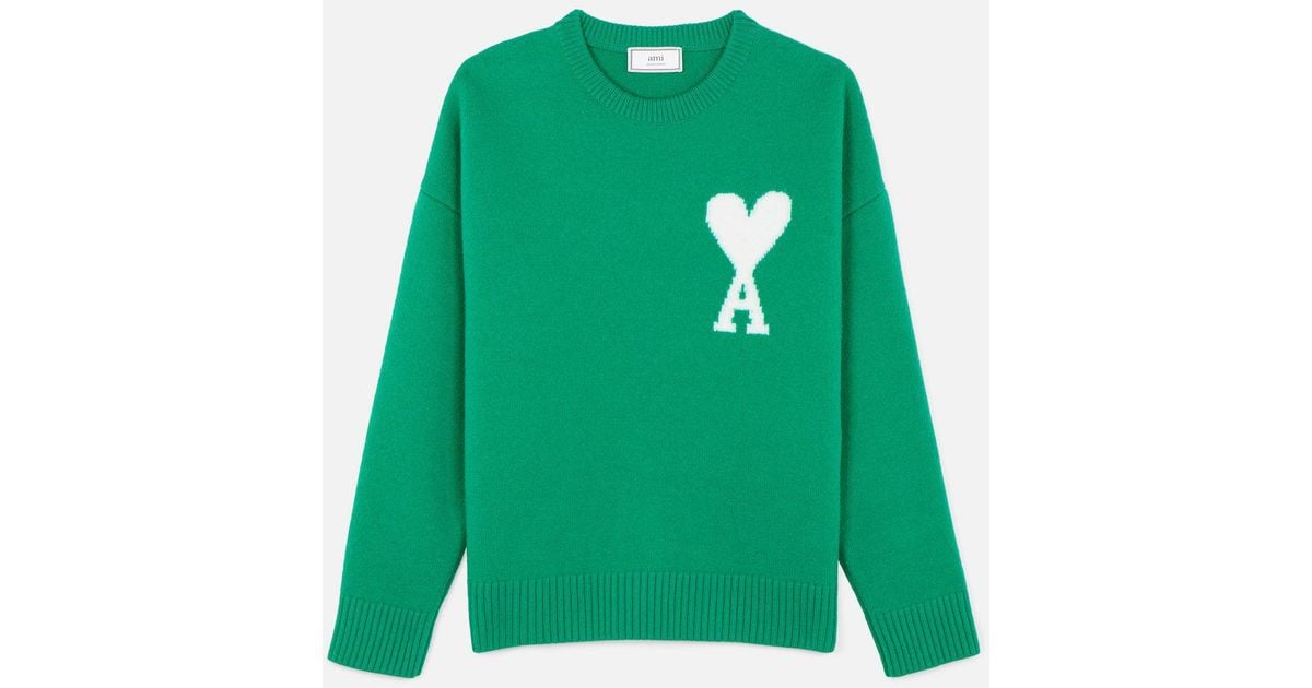 ami crew neck sweater