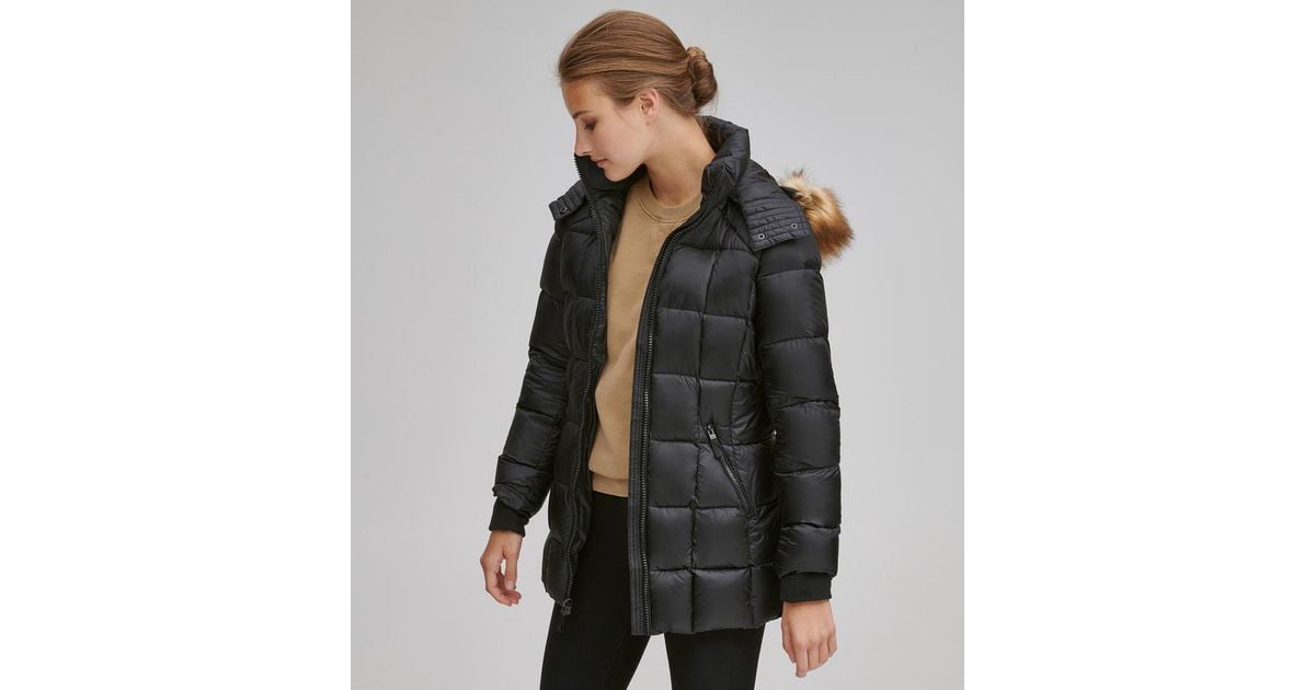 maddy hooded down padded jacket