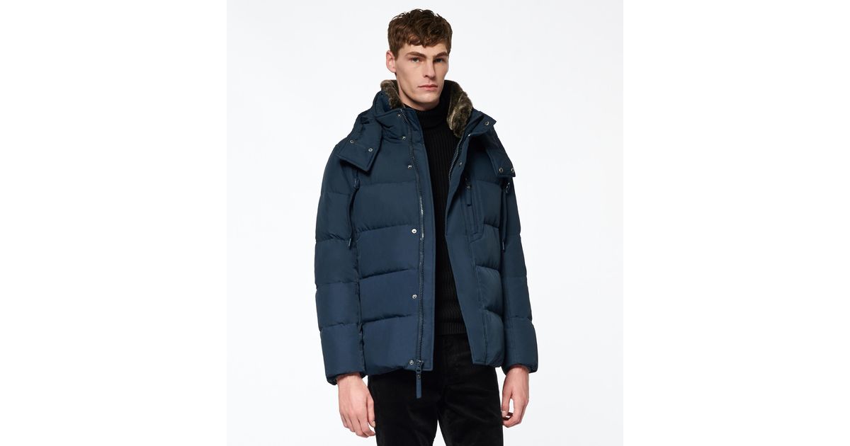 baltic matte down coat