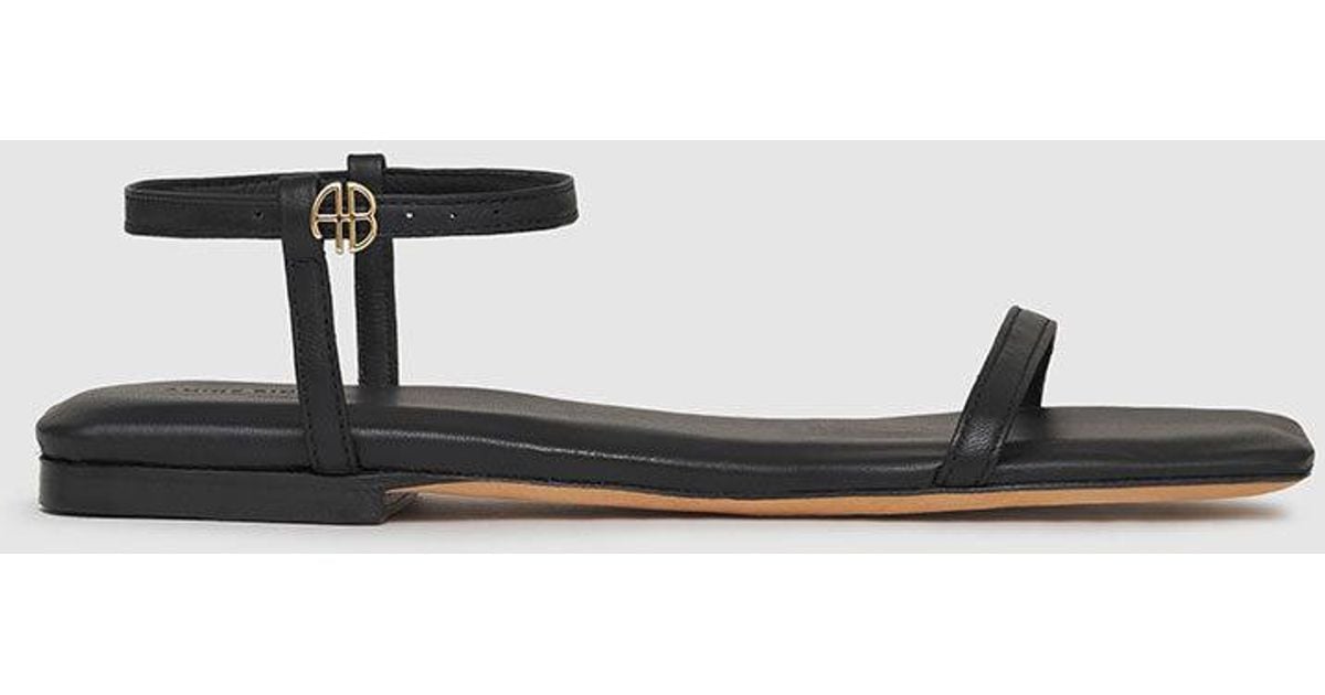 Anine Bing Invisible Flat Sandals | Lyst UK