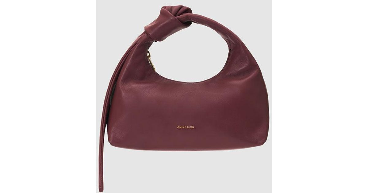 Anine Bing Mini Grace Bag in Purple Lyst UK