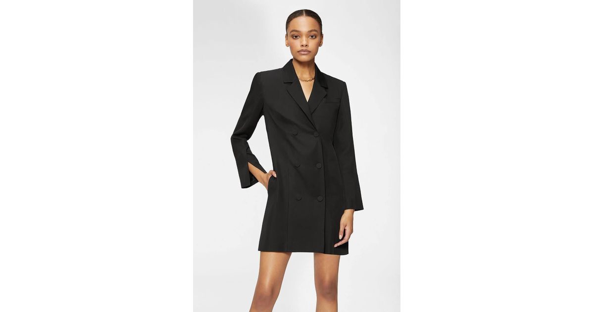 anine bing francoise blazer dress