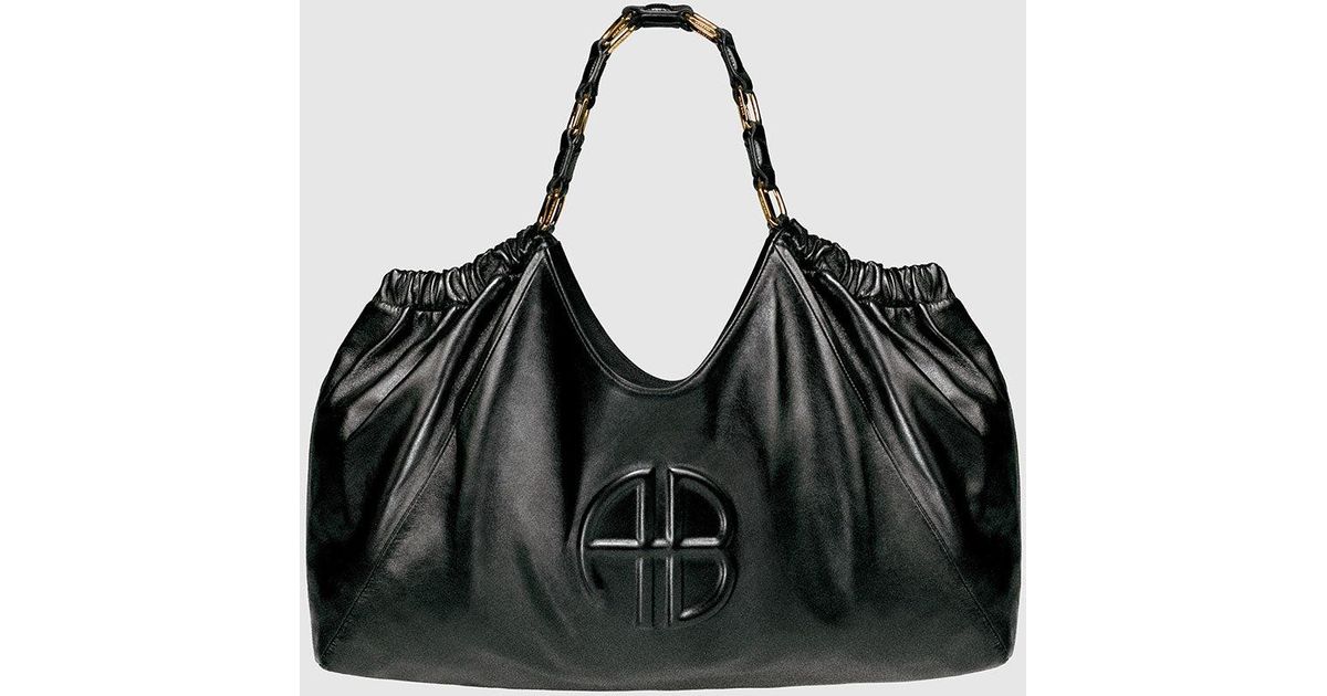 Anine Bing Kate Tote in Black Lyst