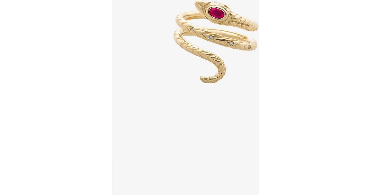 Anine bing snake ring deals