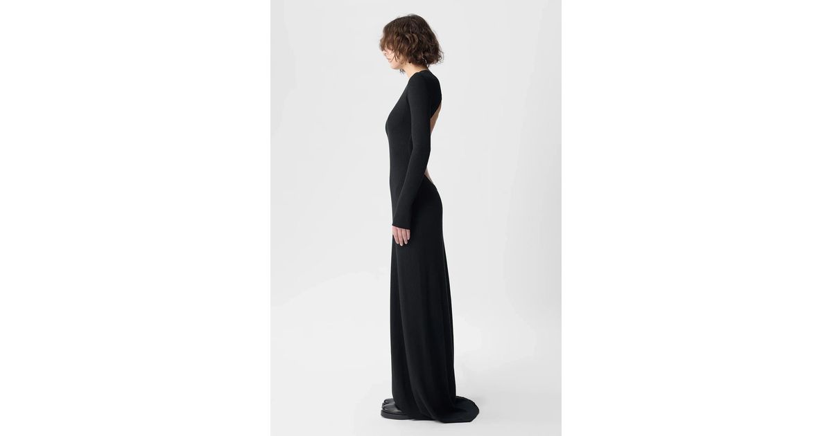 ann demeulemeester knit dress Ann Demeulemeester Woman Grey Dresses