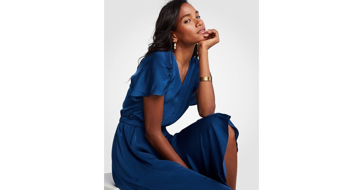 cinched waist midi dress