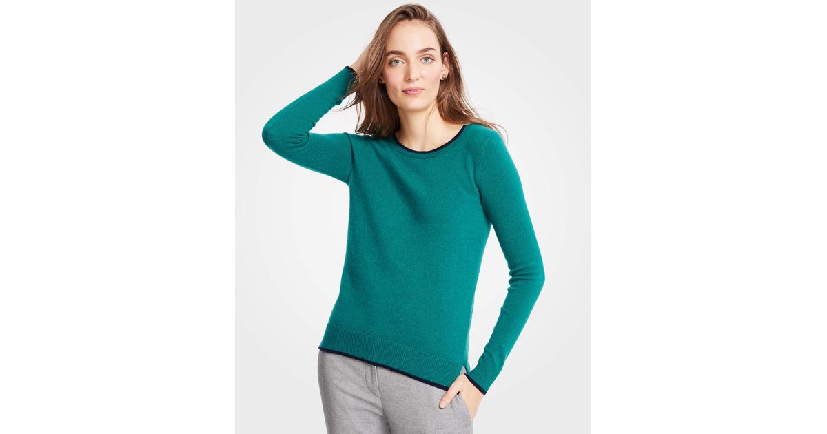 ann taylor crew neck sweater