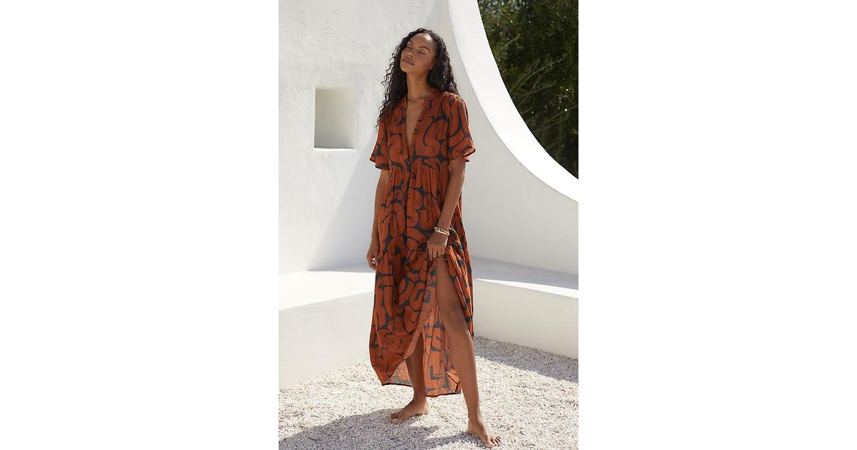 By Anthropologie The Kallie Flowy Maxi Dress: Printed Edition in Blue | Lyst UK By Anthropologie The Kallie Flowy Maxi Dress: Printed Edition in Blue | Lyst UK