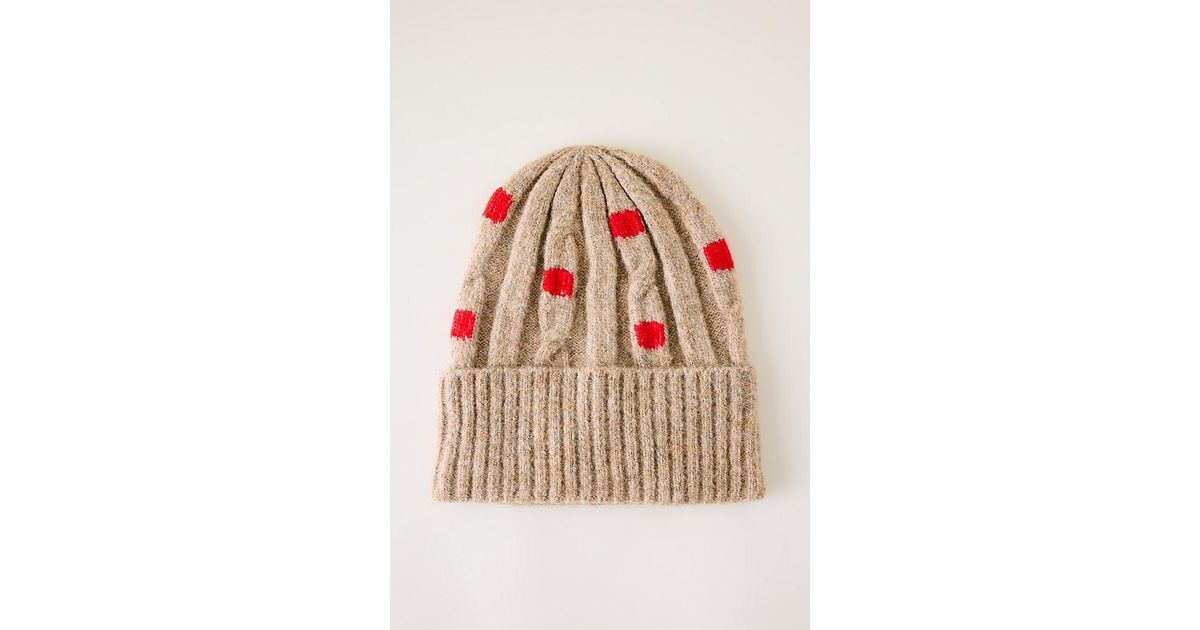 By Anthropologie Polka Dot Cable Beanie | Lyst UK display picture 1