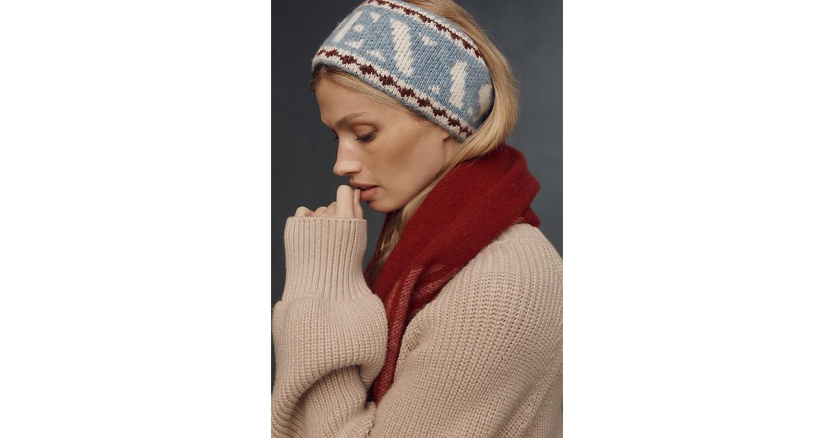 By Anthropologie Sporty Knit Headband in Blue | Lyst UK