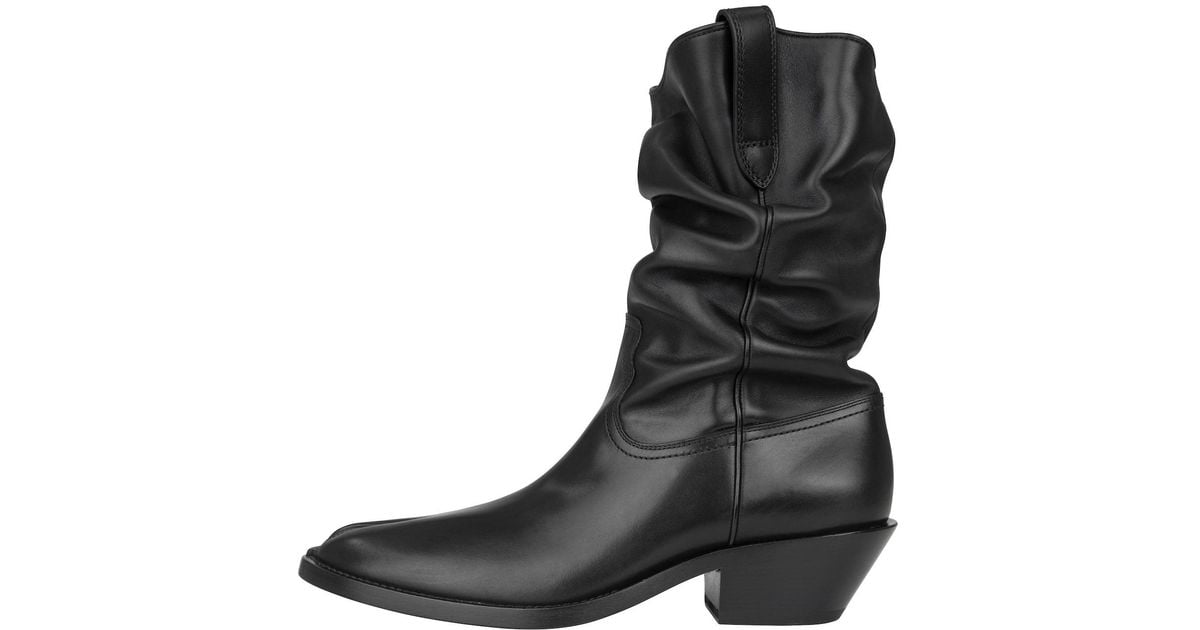 Maison Margiela Mens Tabi Western Boots in Black for Men | Lyst