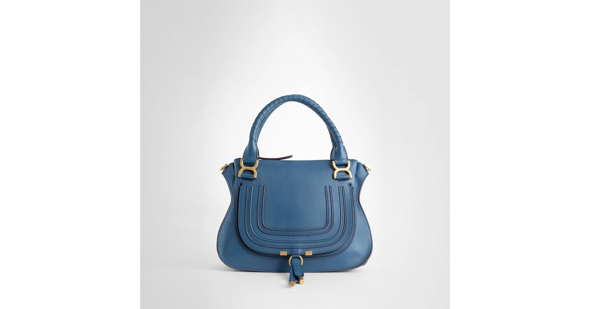 Chloé Chloé Top Handle Bags in Blue | Lyst
