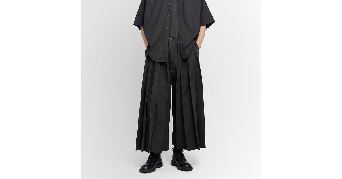 Jan Jan Van Essche Trousers in Black for Men | Lyst