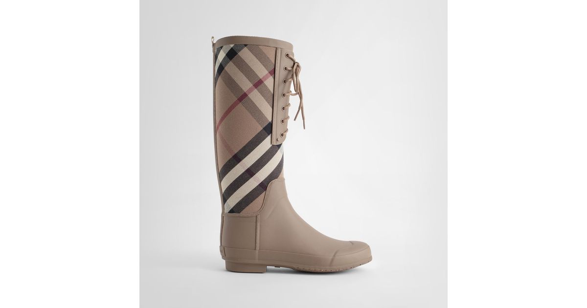 burberry brown boots
