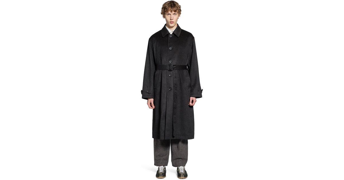 Ssstein Oversized Investigated Coat in Black for Men | Lyst