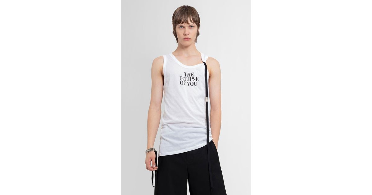 ann-demeulemeester-White-Tank-