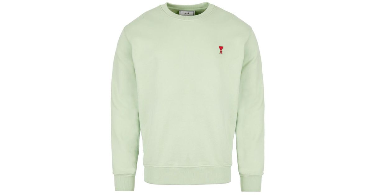 pale green sweatshirt
