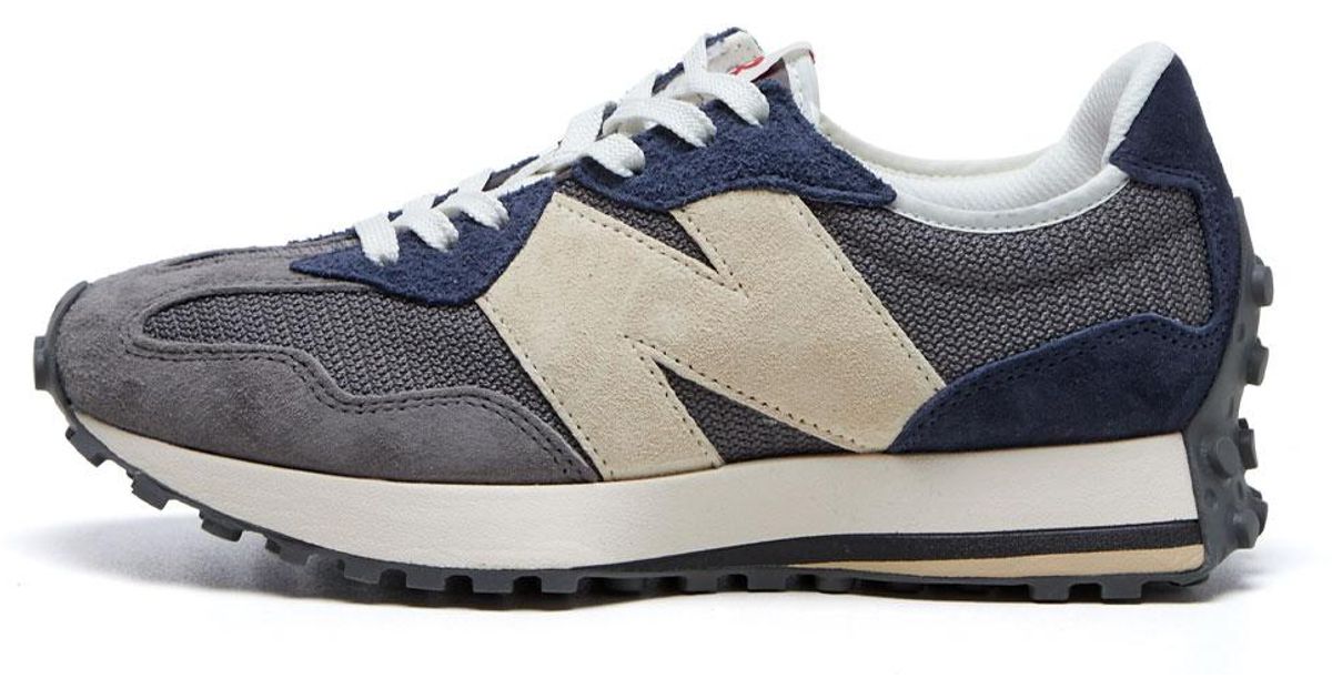 New Balance Suede 327 Trainers in Grey (Grey) for Men Lyst