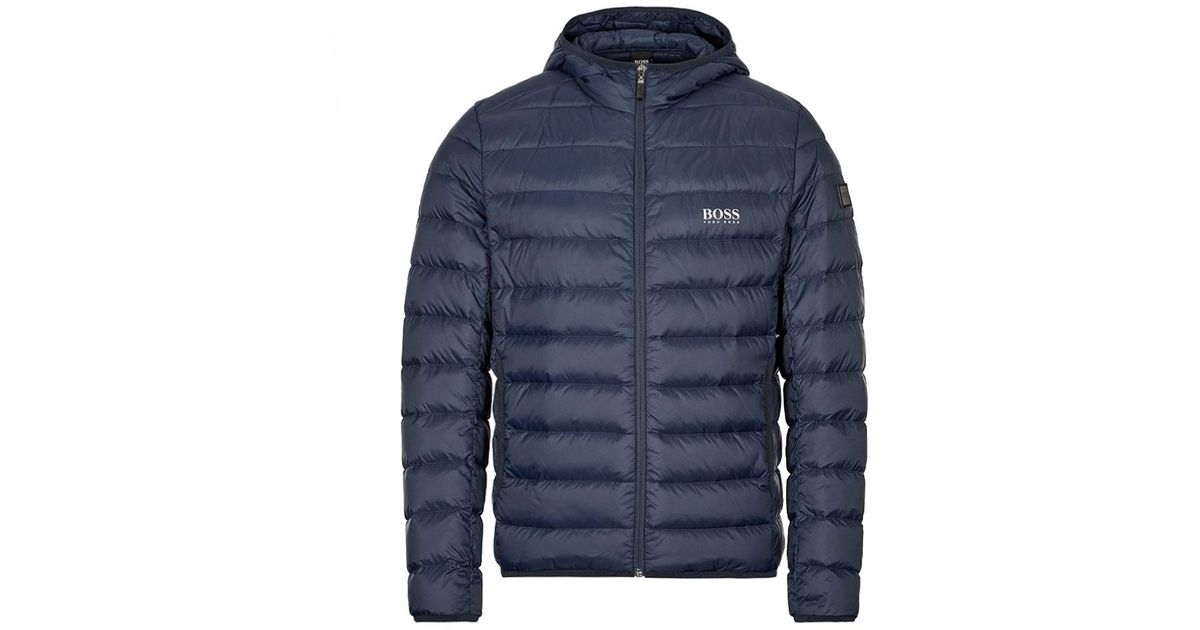 BOSS by HUGO BOSS Athleisure J Eugen Jacket in Blue for Men | Lyst