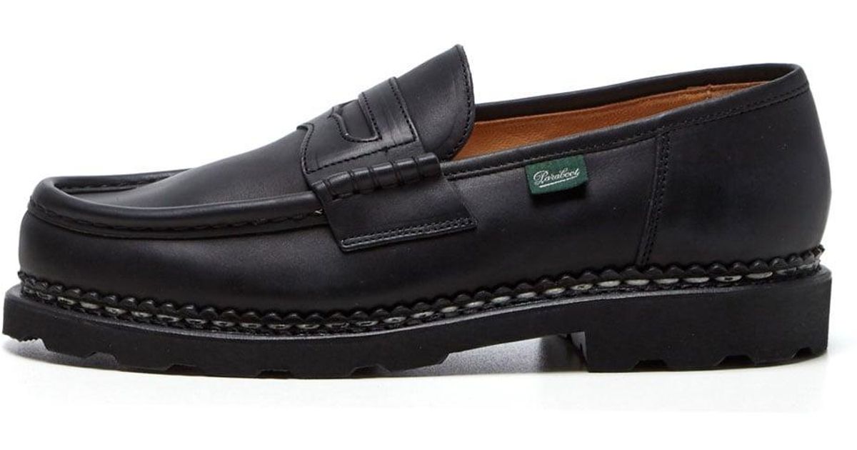 Paraboot Reims Loafers in Black for Men | Lyst