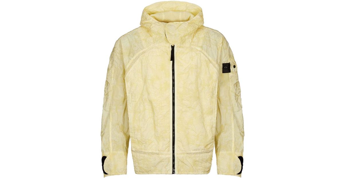 Stone Island Shadow Project Nylon Econyl Waffle Print Jacket in Natural for  Men | Lyst
