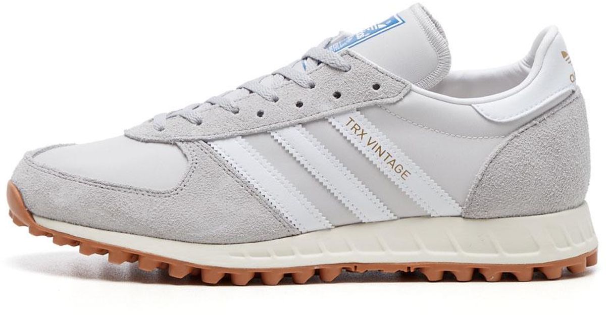 adidas Trx Vintage Trainers - Grey / White for Men | Lyst