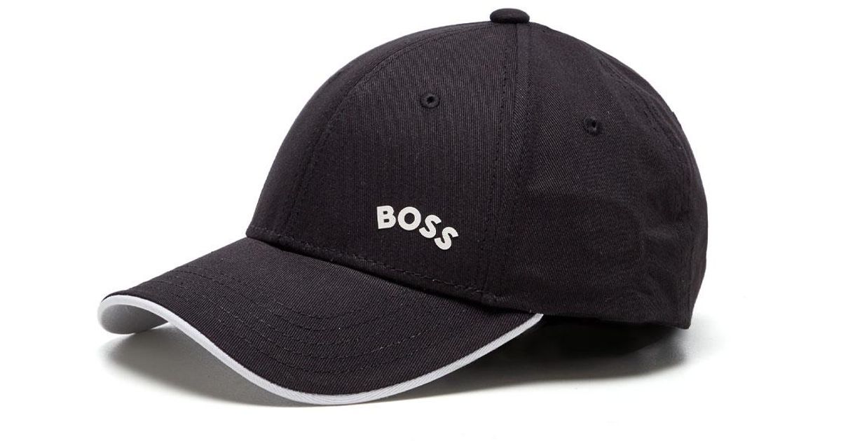 BOSS by HUGO BOSS Black Cap Bold Curved in Blue for Men | Lyst