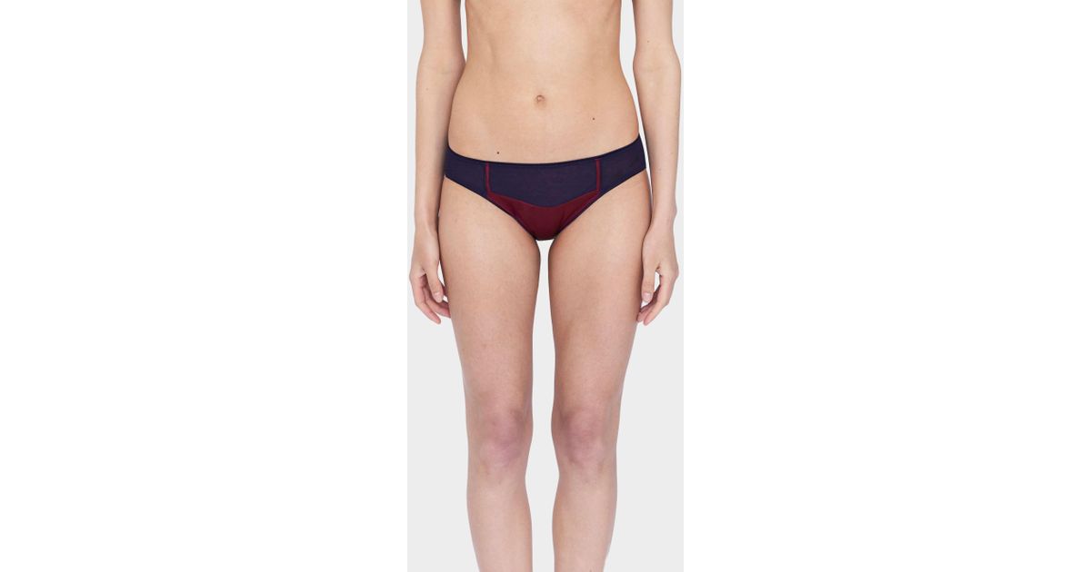 panty aubergine