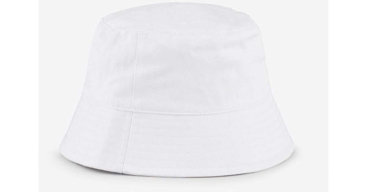 Armani Exchange Bucket Hats in White for Men Lyst